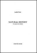 Natural History Vocal Solo & Collections sheet music cover